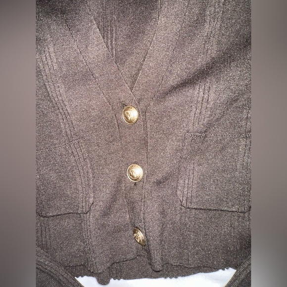 L’agence sweater cardigan v-neck XS - Picture 2 of 4